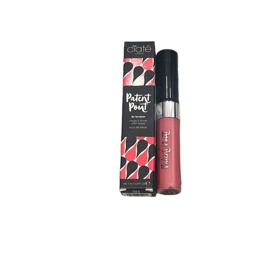 New Ciate London Patent Pout Lip Lacquer Air Kiss 0.24 fl oz